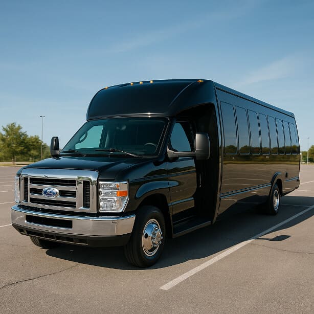 Charter Bus Rental Tyler 18 Passenger Minibus